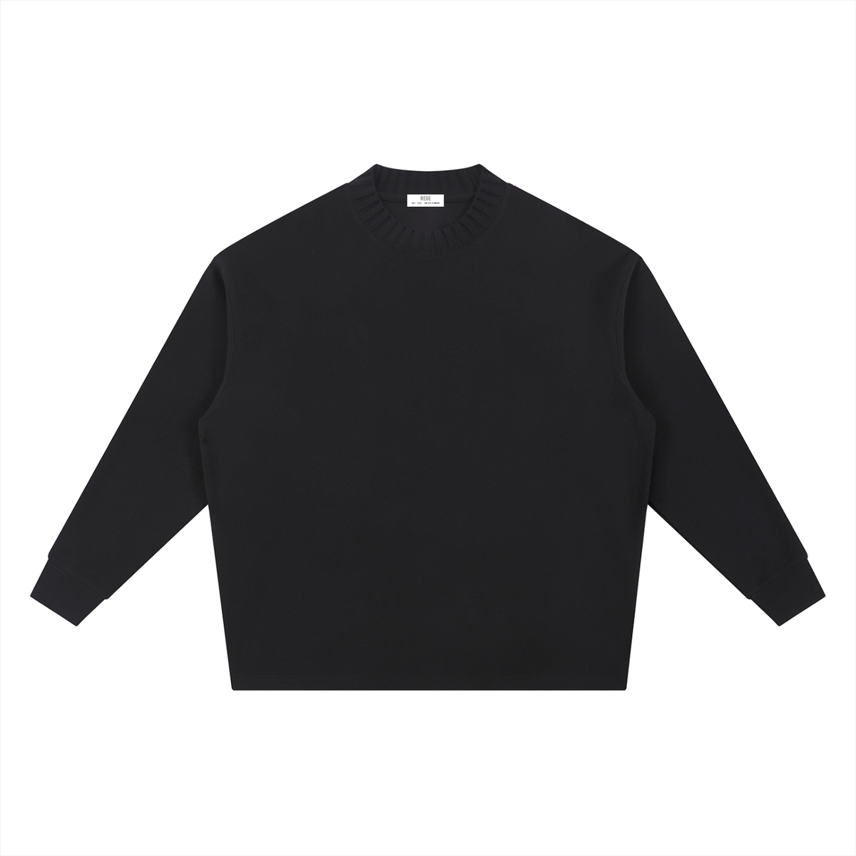 Knitted Round Neck Oversize Sweatshirt