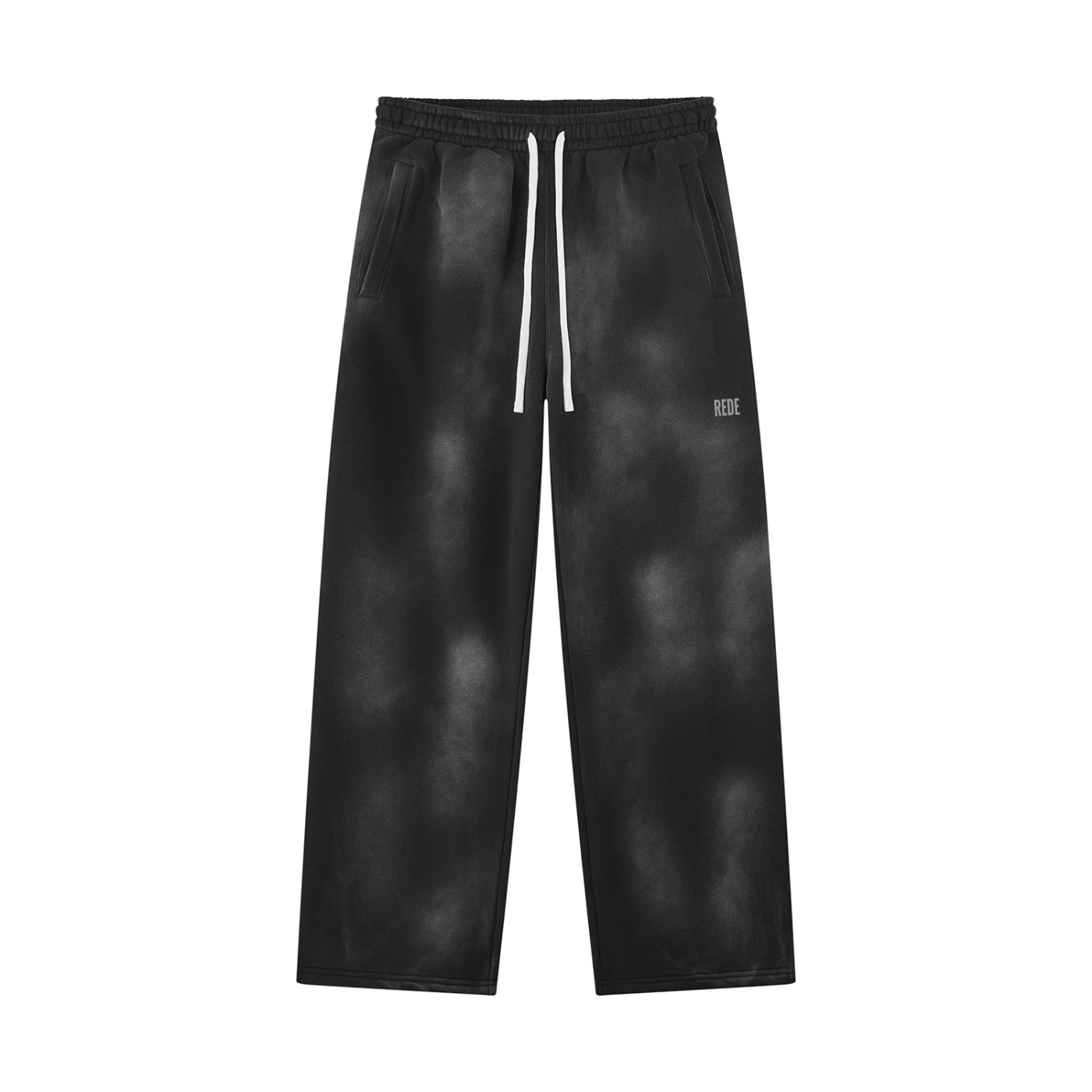 Unisex Sunfade Wide Leg Fleece Sweatpants