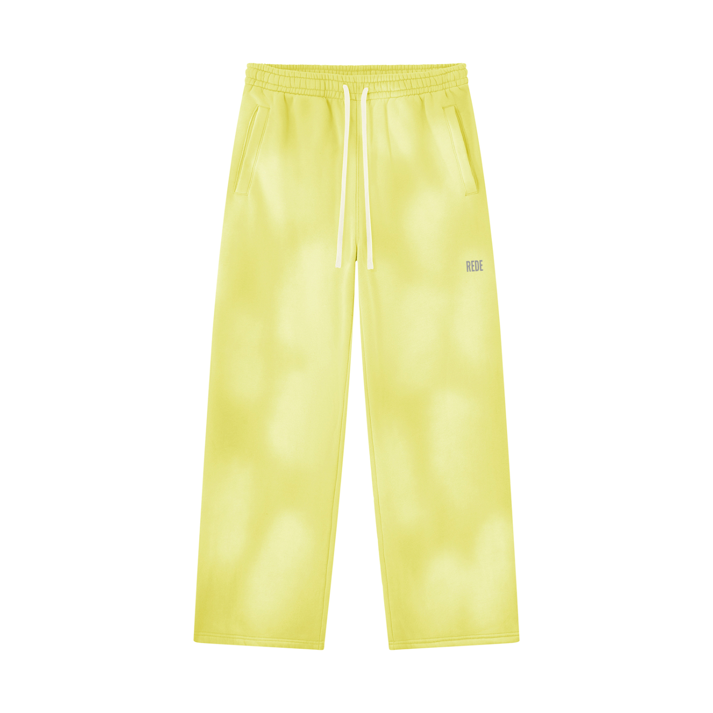 Unisex Sunfade Wide Leg Fleece Sweatpants