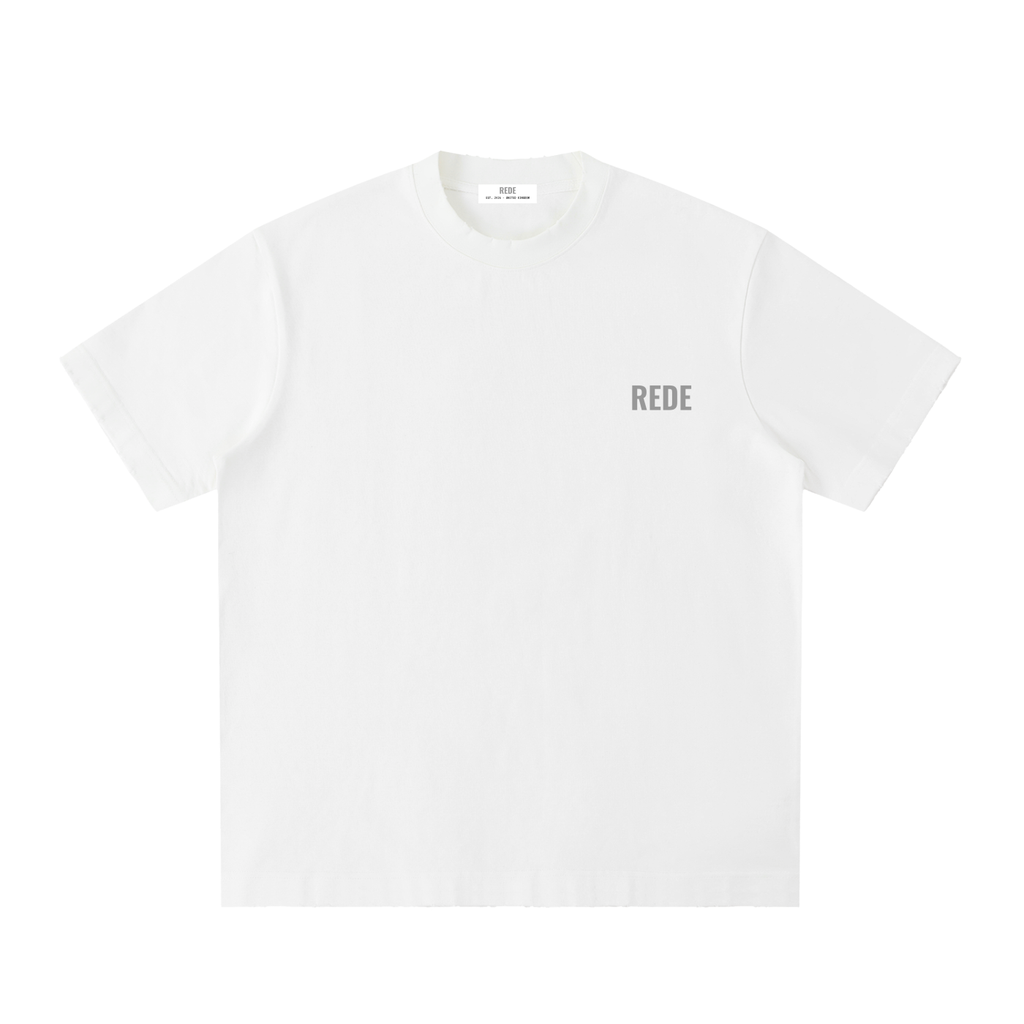 Heavyweight Vintage Washed Frayed T-Shirt