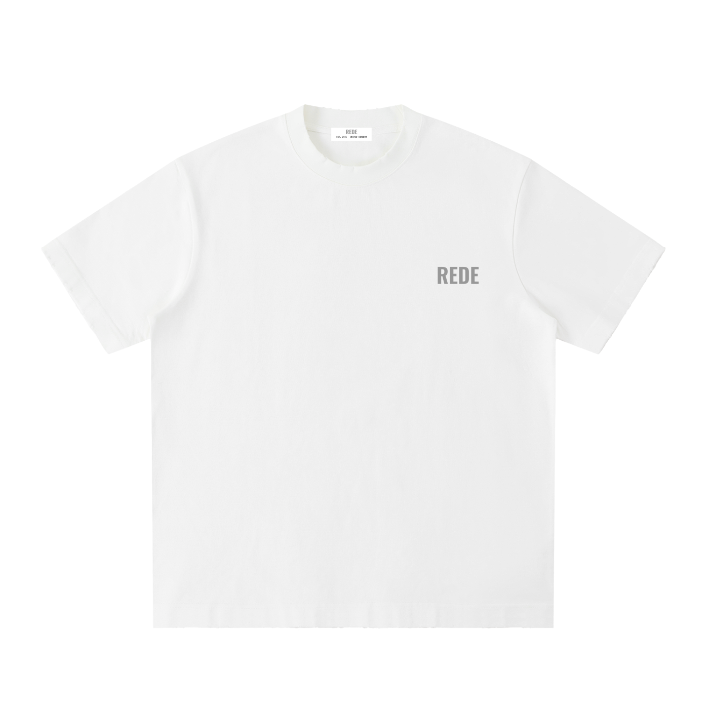 Heavyweight Vintage Washed Frayed T-Shirt