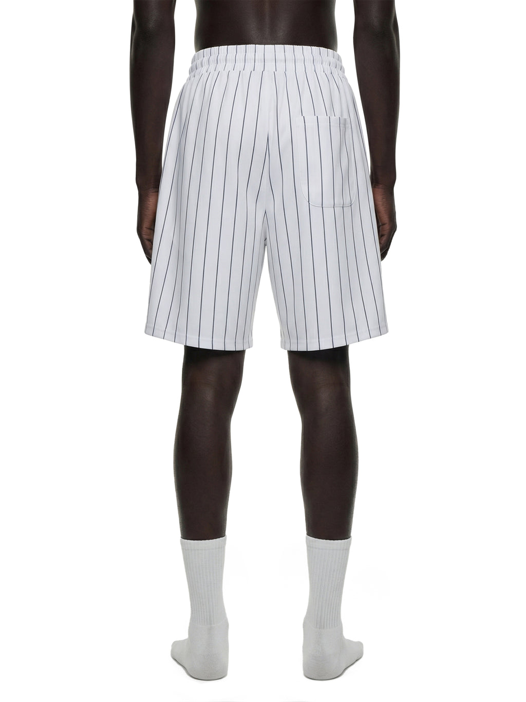 Unisex Striped Loose Fit Shorts