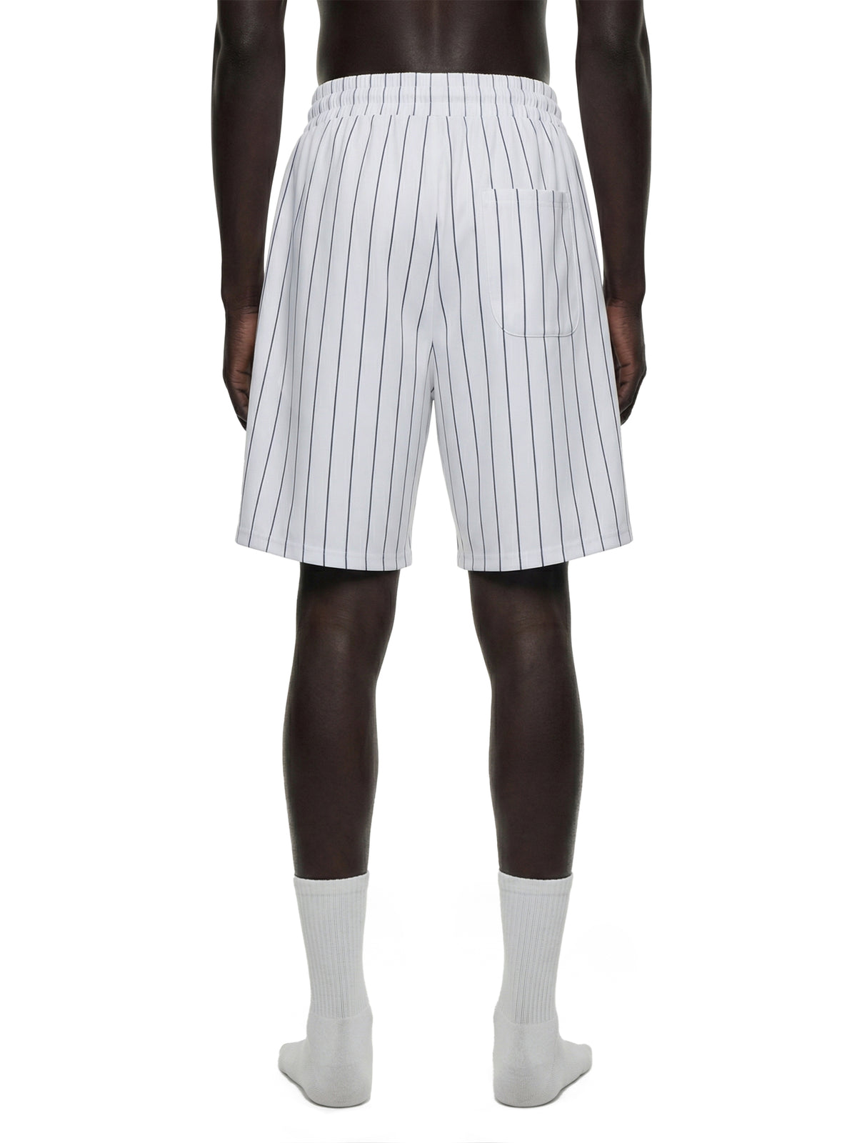 Unisex Striped Loose Fit Shorts