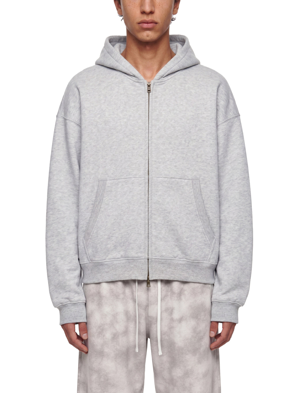 Essential Oversized Fleece Boxy Hoodie