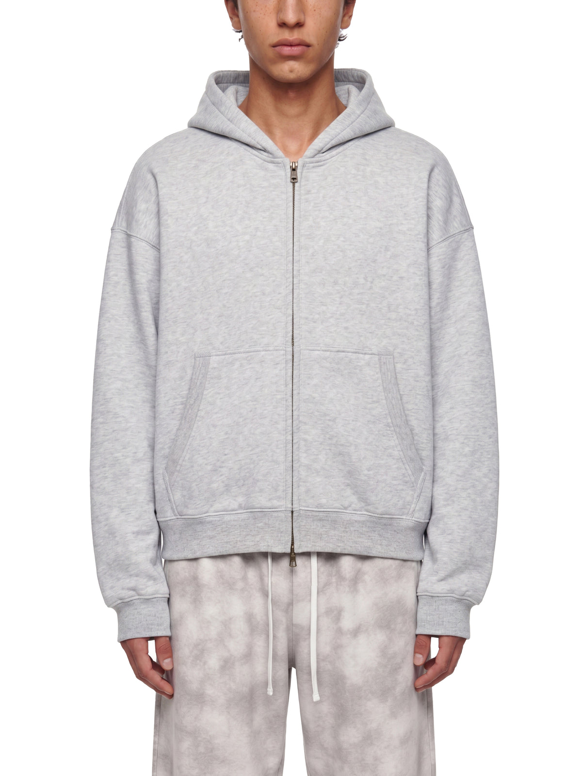 Essential Oversized Fleece Boxy Hoodie